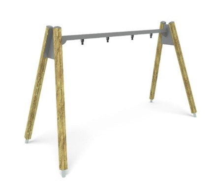 Keinuteline 2:lle Lappset - Keinutelineet - 71953 - 1