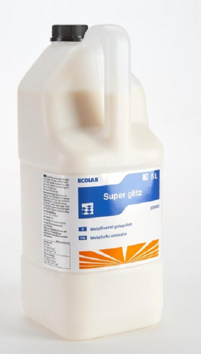 Lattiavaha Super Glitz 5 L metalloitu itsekiillottuva vesivaha - Lattianhoitoaineet, Vahat, Vahanpoisto - 5193 - 1