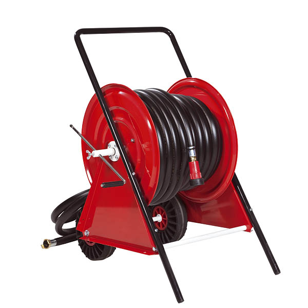 Letkukärry 19 mm / 50 m kumiletkulla - Kastelutarvikkeet, letkukärryt - 883 - 1