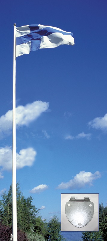 Lipputanko Nordic lujitemuovi - Suomen liput, Lipputangot - 68313 - 1