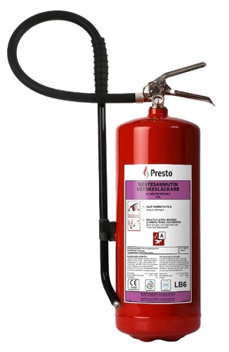 Litiumakkusammutin LB6 6 L 27A 21B - Sammuttimet - 62743 - 1