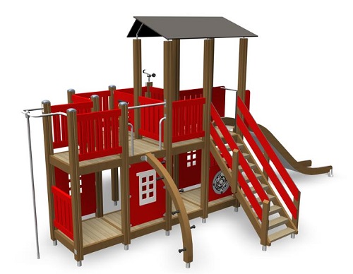 Maalaistalo 137740 Lappset Finno Theme Play - Monitoimitelineet - 62413 - 1