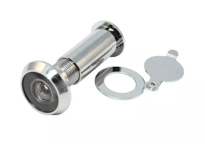 Ovisilmä kromattu ø14mm 35-55 mm R B-03CR - Ovitarvikkeet, lukot, ovikellot - 63683 - 1