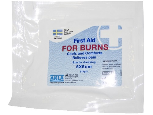 Palovamma sidetaitos BurnFree 5 x 5 cm Akla 94391 - EA täydennykset ja muut tarvikkeet - 2373 - 1