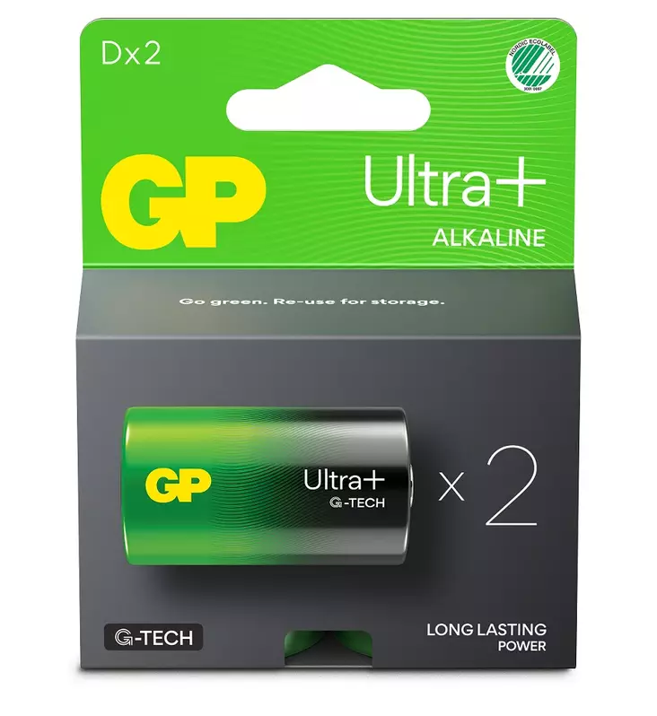 Paristo GP Ultra Plus LR20 D G -Tech 2 kpl - Paristot - 72343 - 1