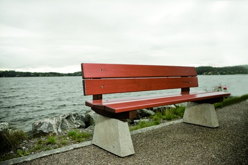 Penkki Park Rest 052211 betonijaloilla Lappset - Penkit - 55903 - 1