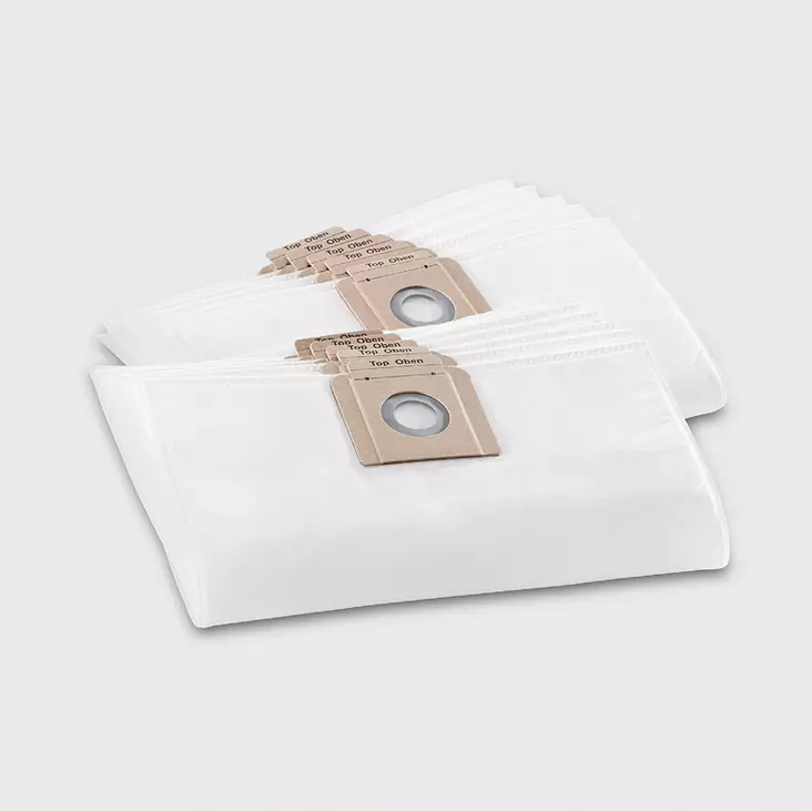 Pölypussi fleece M 5 kpl NT 25, NT 35, NT 45, NT 360 ja NT 361 6.904-351 Kärcher - Imurin pölypussit ja suodattimet - 5703 - 1