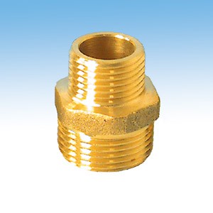 Putkiyhde, sup.kaksoisnippa 1/2''x3/8'' - Putkenkannakkeet, Putkiyhteet - 1333 - 1