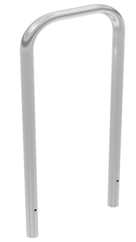 Pyöräteline kaari runkolukittava 800 mm 8070 sinkitty upotettava - Pyörätelineet, Pyöräkatokset - 69743 - 1