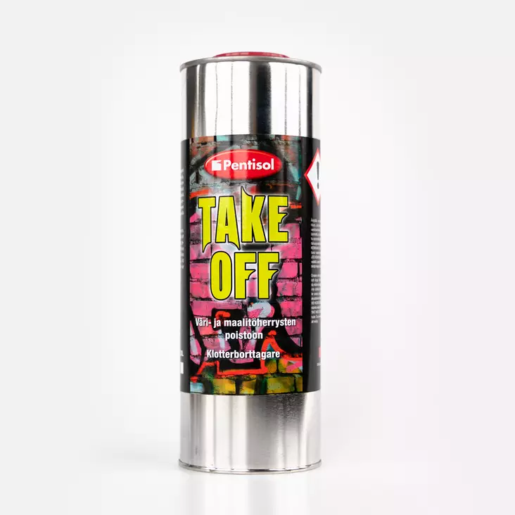 Töherryksenpoisto Pentisol Take Off 1 L - Graffitin ja liiman poistoaineet - 5023 - 1