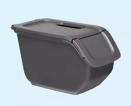 Kierrätysastia koko S grafiitinharmaa - Jäteastiat ja lajitteluastiat - 75434 - 1