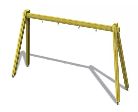 Keinuteline 2:lle 175075 Lappset Clover - Keinutelineet - 55454 - 2