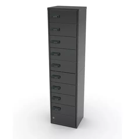 Latauskaappi BSAFE Charge 9 sähköpyörien akuille - Pyöräkatokset - 74654 - 1