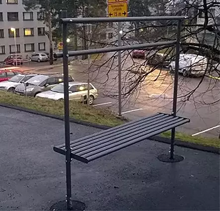 Tomutusteline House 060321 harmaa Lappset - Tomutustelineet, Kuivaustelineet - 55274 - 1