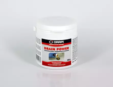 Viemärin aukaisuaine Drain Power 150 g - Viemärinaukaisuaineet - 60674 - 1