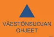 Väestönsuojan ohjeet tarra 180 x 125 mm - Väestönsuojan opasteet - 75684 - 1