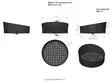 Sadevesikansi roiskesuojalla Merika 1740 310 mm - Viemärikaivot, Sadevesikaivot - 76064 - 4