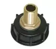 IBC-kontin adapteri S60 x 6 --> 3/4" messinki - Polttoaineet, öljyt, kalustonpesu - 75984 - 1