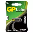 Paristo GP CR 123A Lithium fotoparisto 3 V - Paristot - 1504 - 1