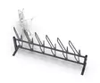 Pyöräteline CubiQ Standard 5-pp pinta-asennettava 2055 mm SPM+RAL 7024 - Maahan kiinnitettävät pyörätelineet - 76124 - 4