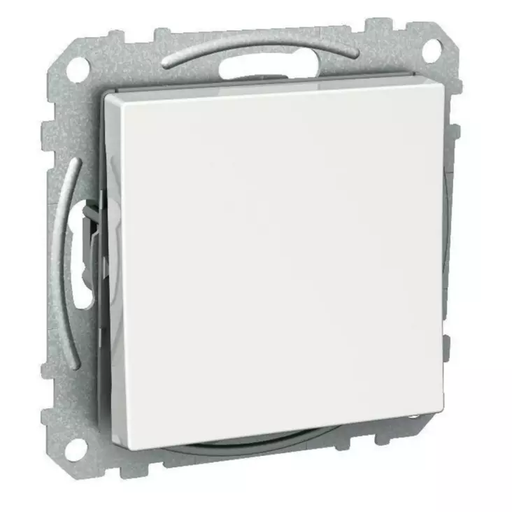 Kytkin Schneider Electric Exxact 6 / 16A / IP21 2x UKJ valkoinen - Sähköasennustarvikkeet - 75924 - 1