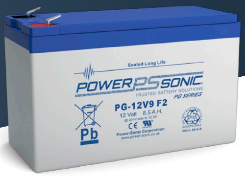 Akku suljettu 12 V 8.5 Ah Long Life PG-12V9 - Muut paloturvallisuuden tuotteet - 63394 - 1