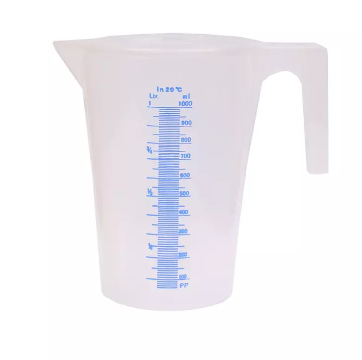 Annostelumitta 1 L muovinen asteikolla - Annostelumitat, Annostelupumput - 5824 - 1
