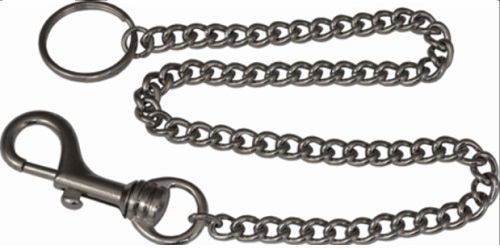 Avainketju 40 / 400 mm kromattu teräs - Avainkaapit, avaimenperät ja avainketjut - 60874 - 1