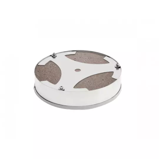 Betonijalusta 60/100-150 mm, kiinnitys pohjaan, rst vaippa - Roska-astioiden varaosat - 74064 - 1