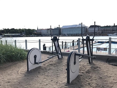 Cross Trainer 081001M harmaa Lappset Gym - Liikuntavälineet, Palloilu - 65154 - 1