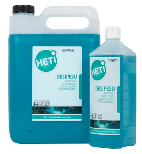 Desinfiointiaine Heti Desipesu 1 L - Yleispesuaineet, Desinfioivat aineet - 12494 - 1