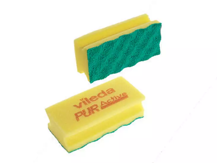 Hankaussieni Vileda 123113 PurActive High 14 x 6 cm keltainen - Raapat, Hankauslevyt, Laikat - 5334 - 1