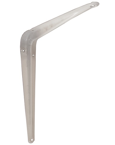 Hyllynkannatin 200 x 250 mm valkoinen - Kiintokalusteiden tarvikkeet - 68714 - 1