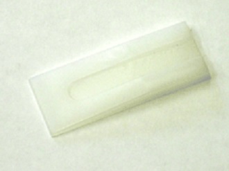 Ikkunan pokaliuku valkoinen 50 x 19 x 4 mm - Ikkunatarvikkeet, vetimet, saranat - 14694 - 1