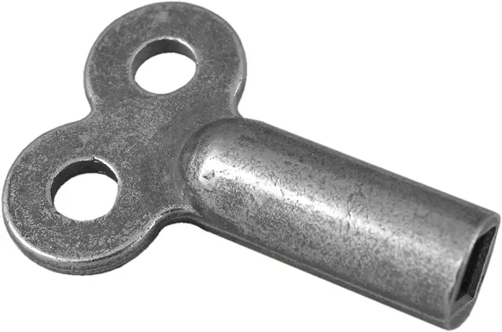 Ilmaruuvin avain niklattu teräs 2 kpl - Patteriventtiilit, Termostaatit - 744 - 1