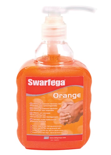 Käsienpuhdistusaine DEB Swarfega Orange 450 ml pumppupullo - Siivousaineet - 60634 - 1