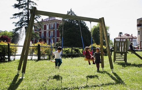 Keinuteline 2:lle 175075 Lappset Clover - Keinutelineet - 55454 - 1