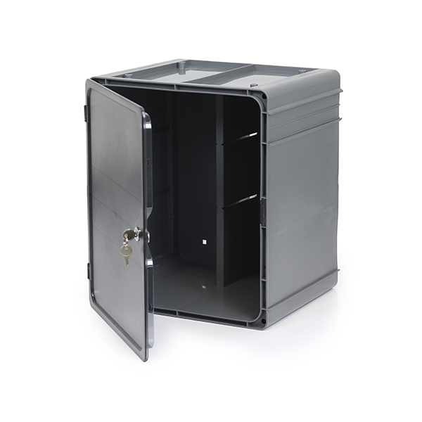 Kemikaalikaappi IMA harmaa ilman hyllyjä - Astiakaapin tarvikkeet, Jätevaunut - 71964 - 1