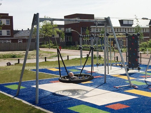 Kori/Linnunpesäkeinu 220066M Thallium Lappset Cloxx - Keinutelineet - 57894 - 1