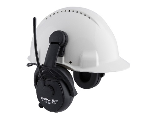 Kuulonsuojain kypäräkiinnikkeillä ja radiolla Zekler 412RH - Kuulonsuojaimet - 2654 - 1