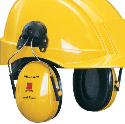 Kuulonsuojain kypäräkiinnikkeillä Optime I H510P3E keltainen - Kuulonsuojaimet - 2514 - 1