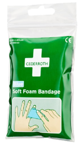 Laastari Soft Foam taskukoko 6 cm x 40 cm Cederroth 51011023 - Ensiapulaukut, Ensiapuasemat - 72034 - 1