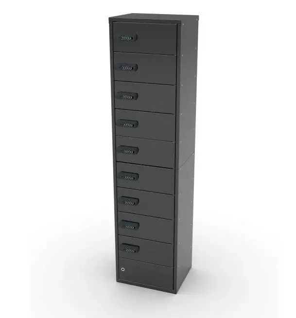 Latauskaappi BSAFE Charge 9 sähköpyörien akuille - Pyöräkatokset - 74654 - 1