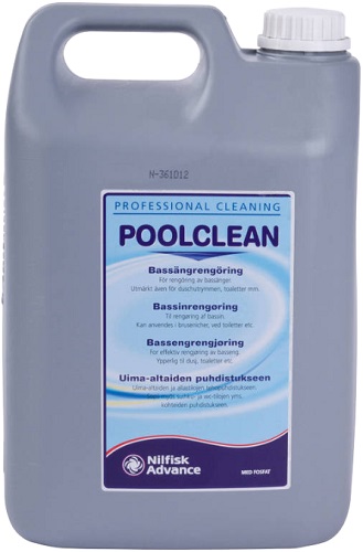 Nilfisk Poolclean 5 L uima-altaiden puhdistusaine - Siivousaineet - 61324 - 1