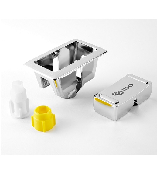 Painonappi Ido Mosaik Z6441000001 kaksoishuuhtelu kromi - IDO varaosat ja työkalut - 154 - 1