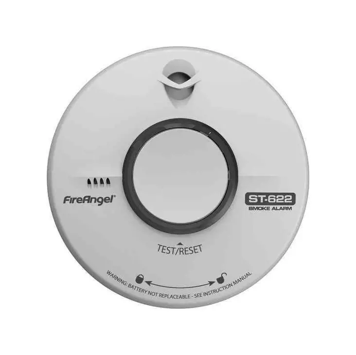 Palovaroitin optinen ST-622-NEUT FireAngel 10 v paristo - Palovaroittimet - 72104 - 1