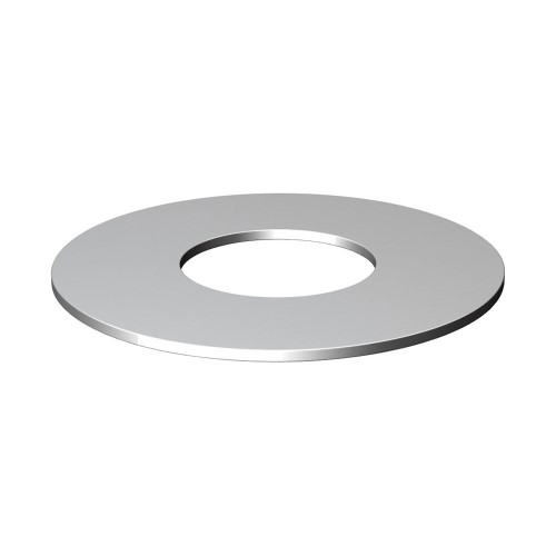 Peitelaippa 120 mm maahan upotettavalle pyöräkaarelle sinkitty - Pyörätelineet, Pyöräkatokset - 69744 - 1