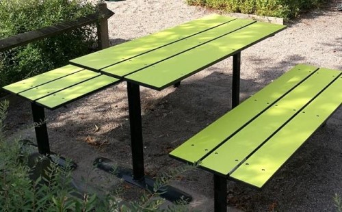 Penkki Park Finno Laminate 060141M selkänojaton Lappset - Penkit - 69404 - 1