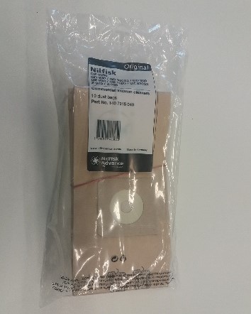 Pölypussi 10 L paperi 10 kpl/pkt 1406905-02 Nilfisk 932/934 - Siivouskoneet, imurit ja tarvikkeet - 12504 - 1