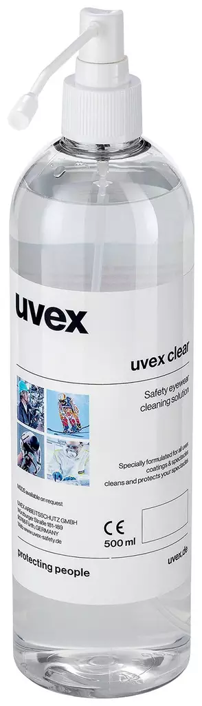 Puhdistusneste 9972103 0,5 L puhdistusasemaan 9970005 Uvex - Silmien ja kasvojen suojaimet - 72714 - 1